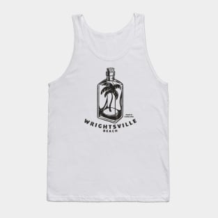 Wrightsville Beach, NC Summertime Vacationing Palm Tree Bottle Tank Top